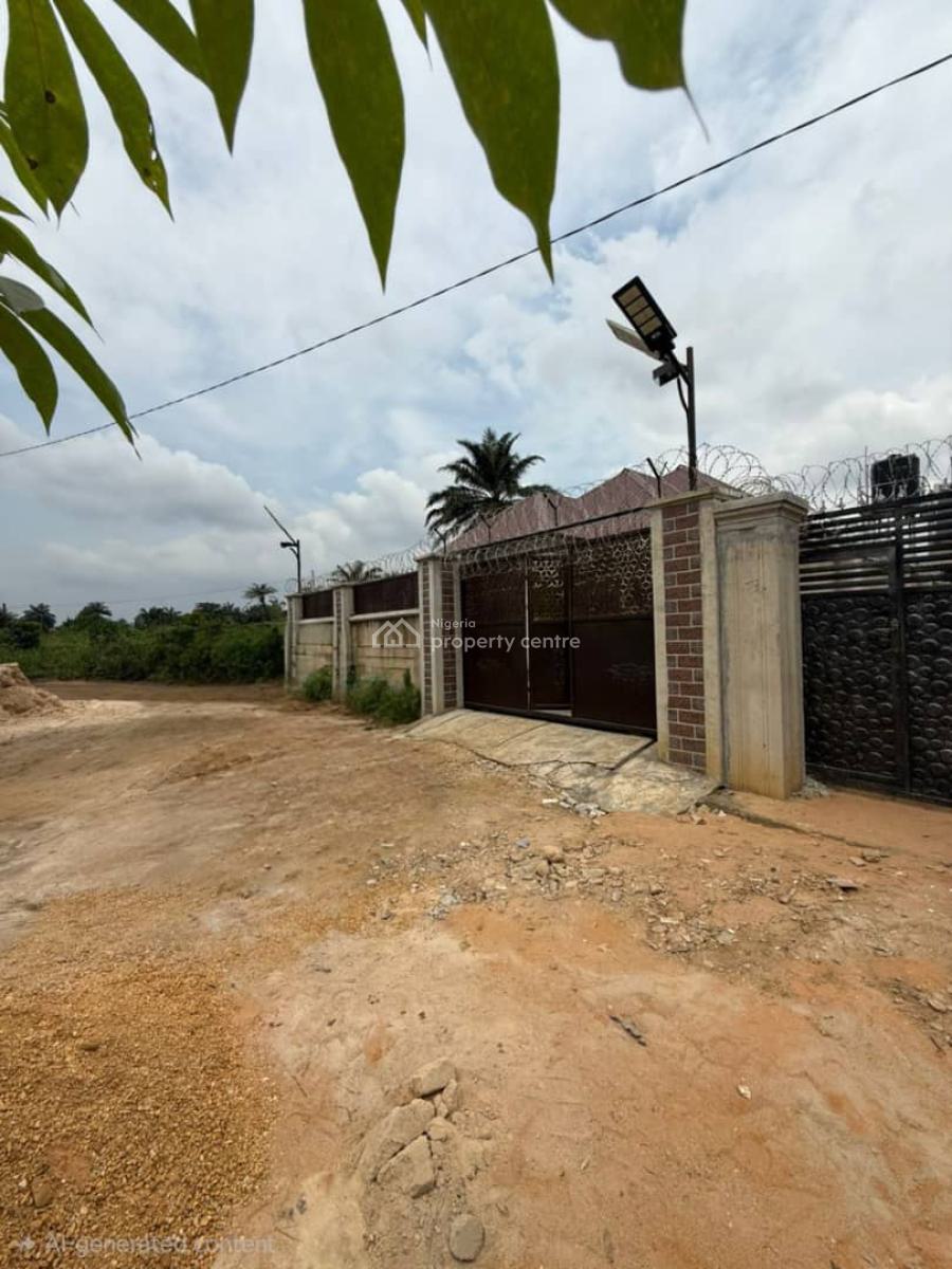Standard Three (3) Bedroom Detached Bungalow, Off New Stadium Road, Uyo, Akwa Ibom, Detached Bungalow for Sale