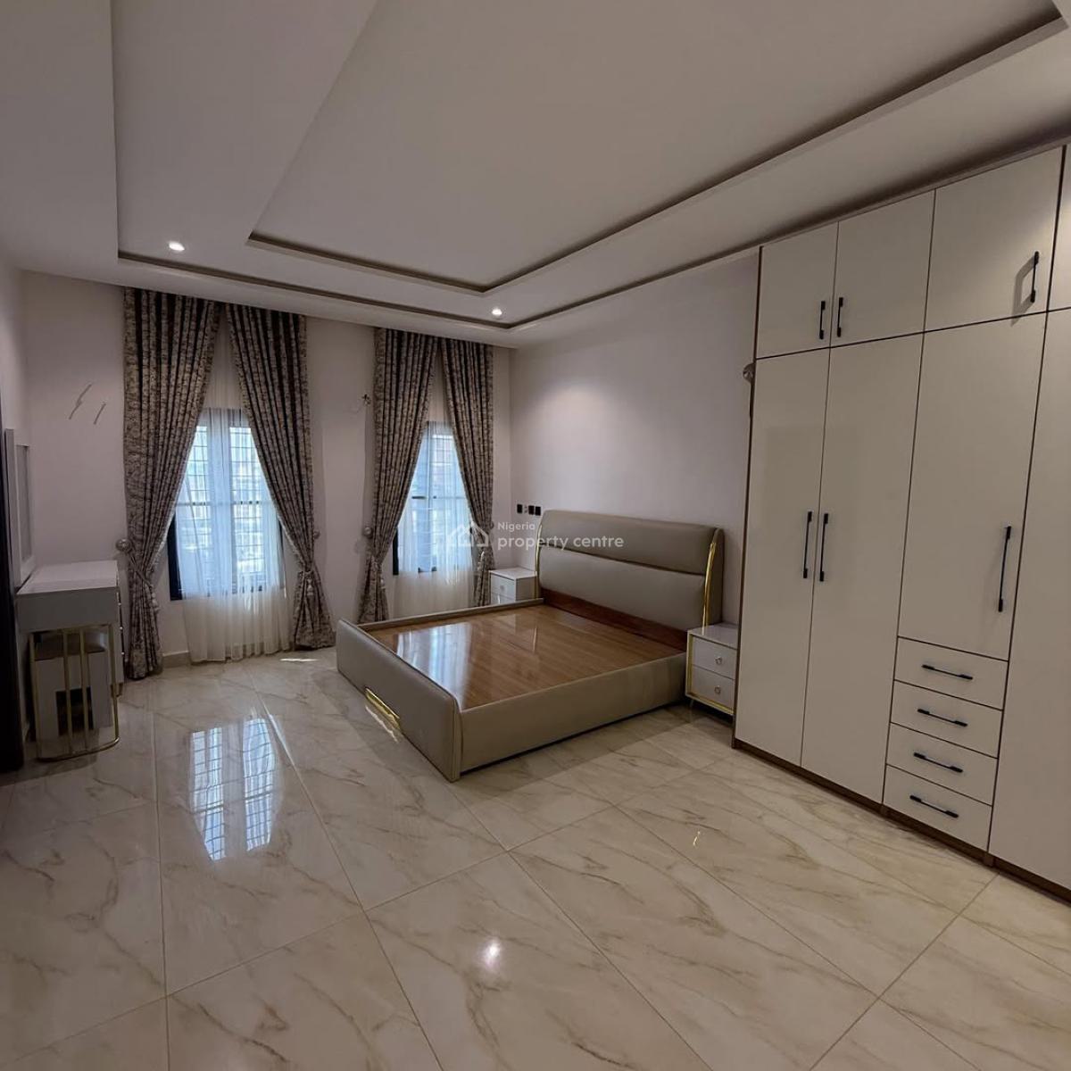 Solidly Built 5 Bedroom Semi Detached Duplex with 1 Room Bq, Admiralty Estate, Navy Town, Asokoro District, Abuja, Semi-detached Duplex for Sale