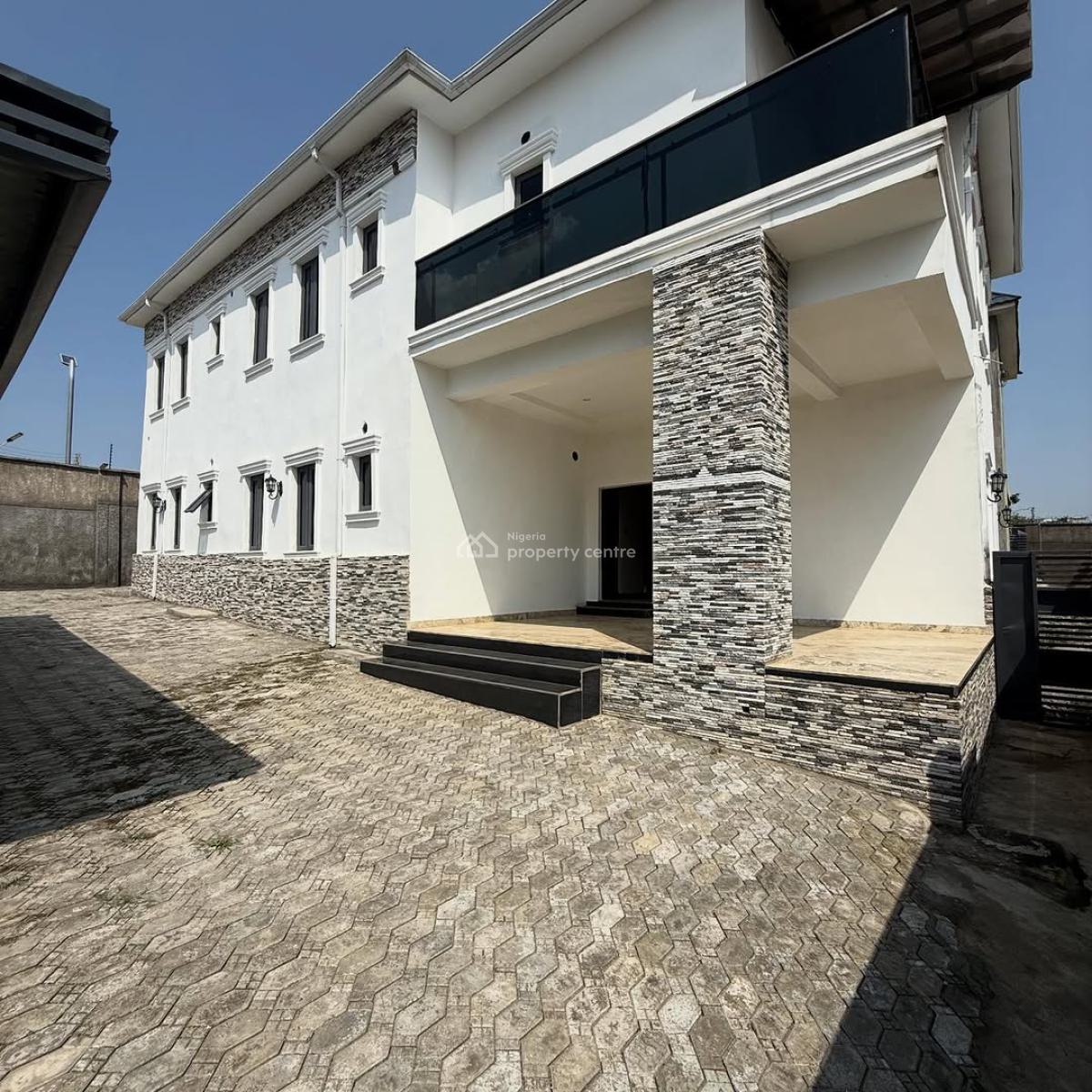 Solidly Built 5 Bedroom Semi Detached Duplex with 1 Room Bq, Admiralty Estate, Navy Town, Asokoro District, Abuja, Semi-detached Duplex for Sale