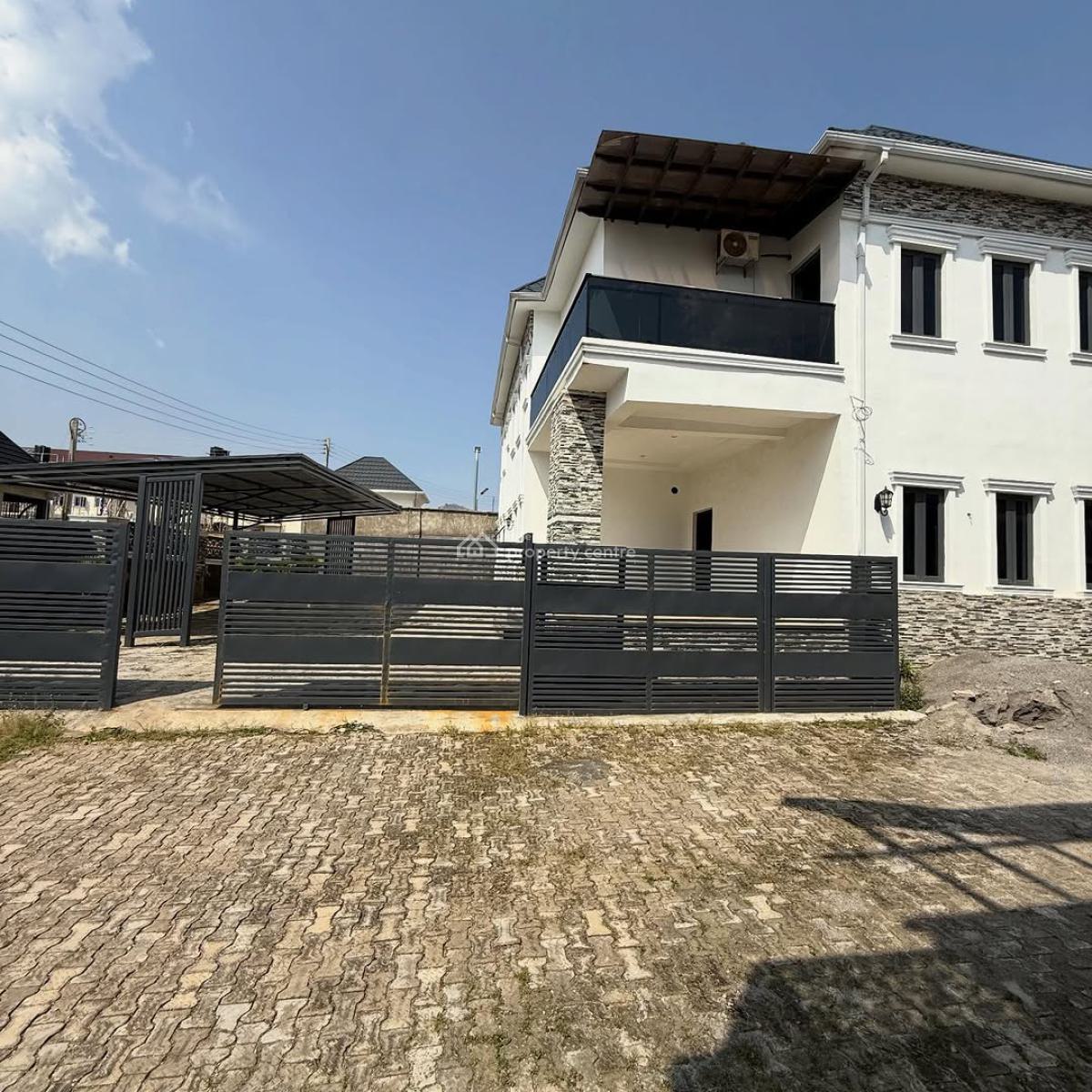 Solidly Built 5 Bedroom Semi Detached Duplex with 1 Room Bq, Admiralty Estate, Navy Town, Asokoro District, Abuja, Semi-detached Duplex for Sale