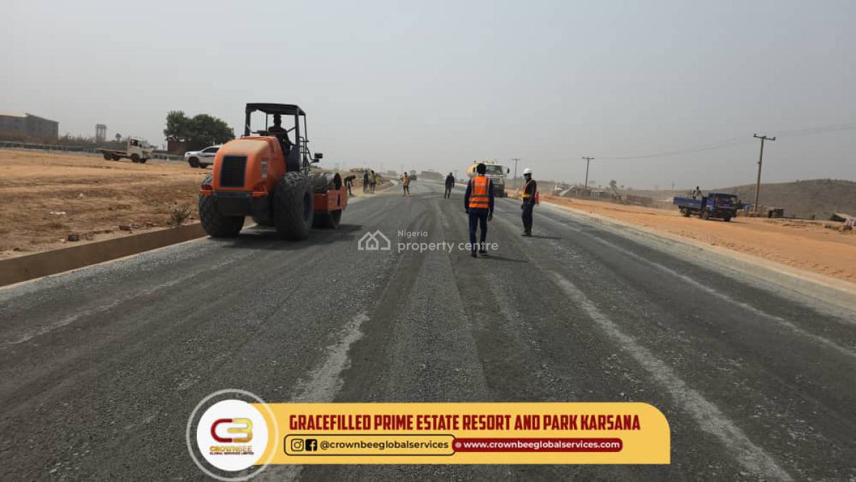 Luxury Duplex Land in Karasana, Gracefilled Prime Estate Resort and Park Karasana, Karsana East, Karsana, Abuja, Residential Land for Sale