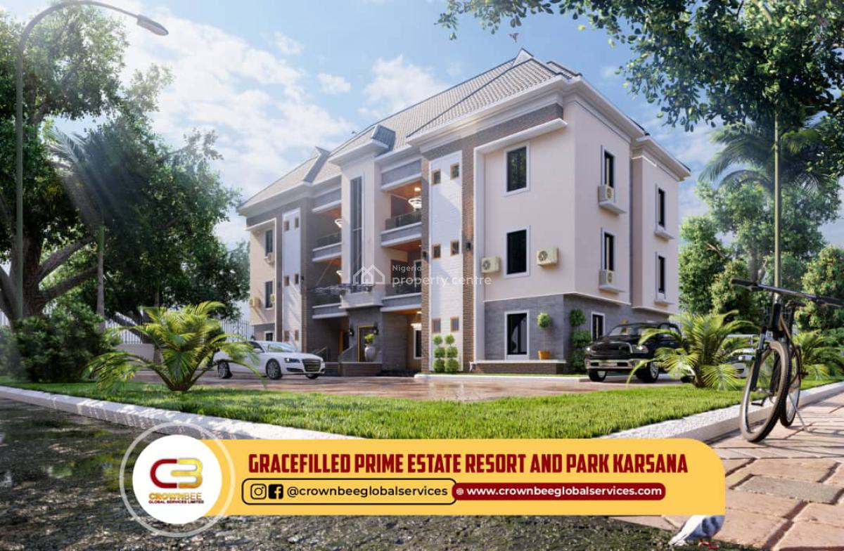 Luxury Duplex Land in Karasana, Gracefilled Prime Estate Resort and Park Karasana, Karsana East, Karsana, Abuja, Residential Land for Sale