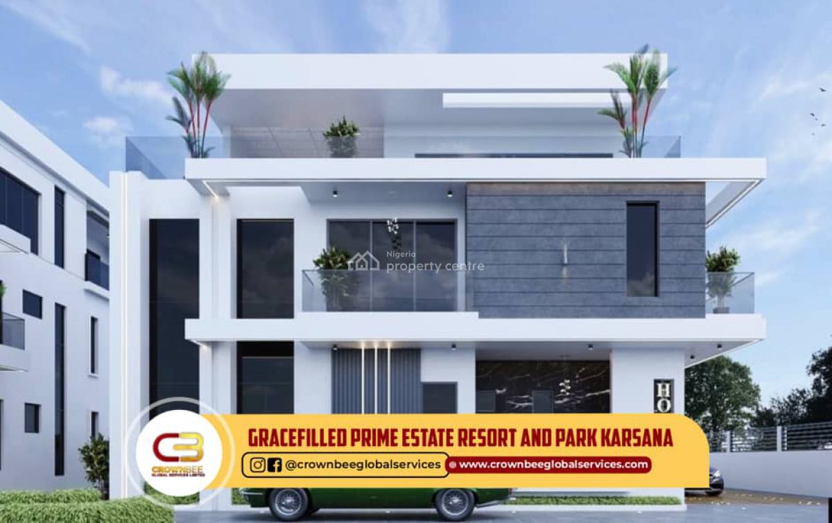 Luxury Duplex Land in Karasana, Gracefilled Prime Estate Resort and Park Karasana, Karsana East, Karsana, Abuja, Residential Land for Sale