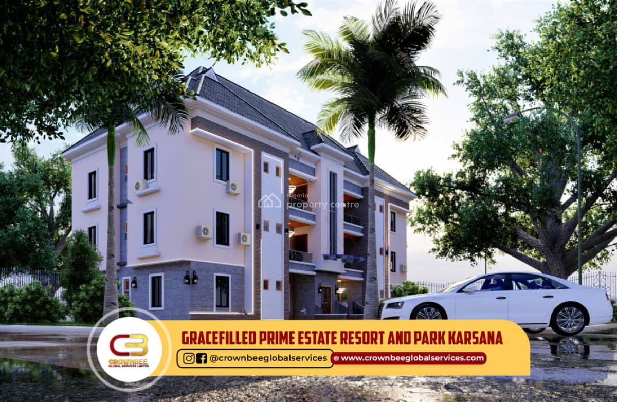 Luxury Duplex Land in Karasana, Gracefilled Prime Estate Resort and Park Karasana, Karsana East, Karsana, Abuja, Residential Land for Sale