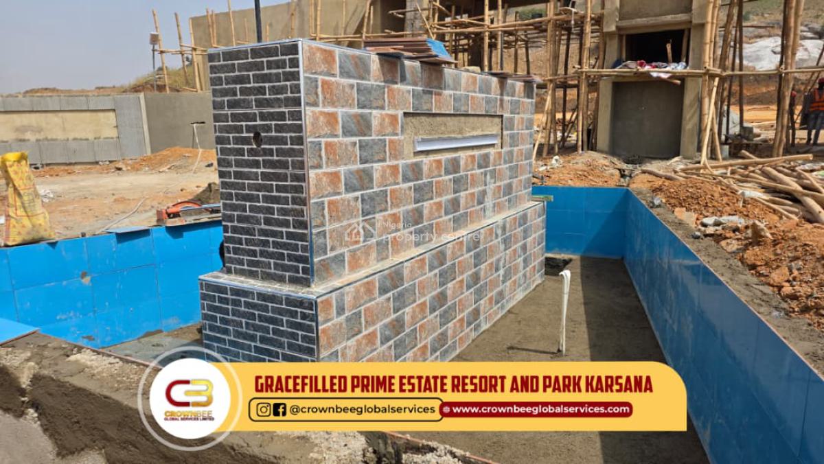 Luxury Duplex Land in Karasana, Gracefilled Prime Estate Resort and Park Karasana, Karsana East, Karsana, Abuja, Residential Land for Sale