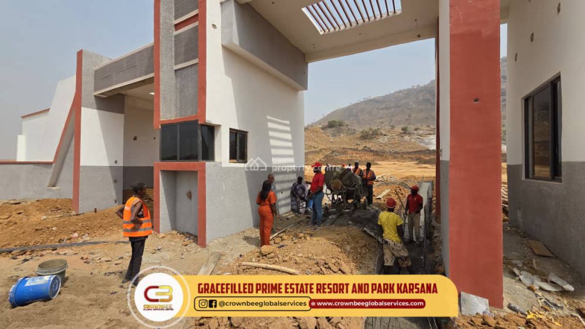 Luxury Duplex Land in Karasana, Gracefilled Prime Estate Resort and Park Karasana, Karsana East, Karsana, Abuja, Residential Land for Sale