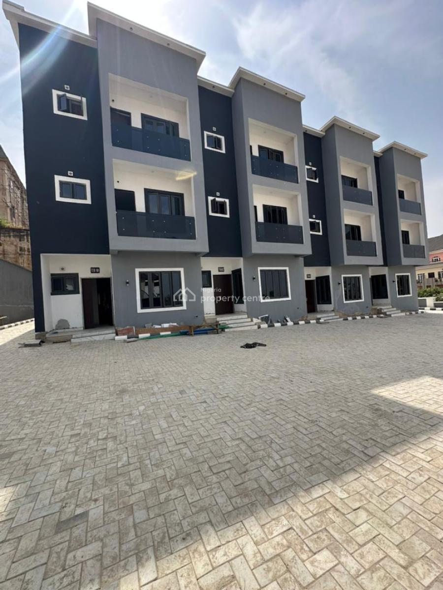 Brand New 4 Bedroom Terrace Duplex with Modern Finishes, Guzape District, Abuja, Terraced Duplex for Sale
