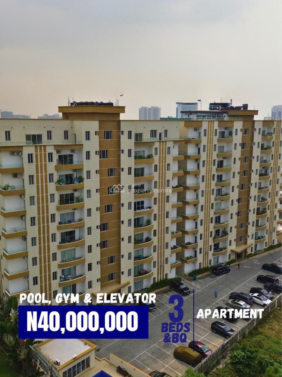 3 Bedroom Apartment with Pool, Gym & Elevator, 3 Bedroom Apartment for Rent, Victoria Island (vi), Lagos, Flat / Apartment for Rent