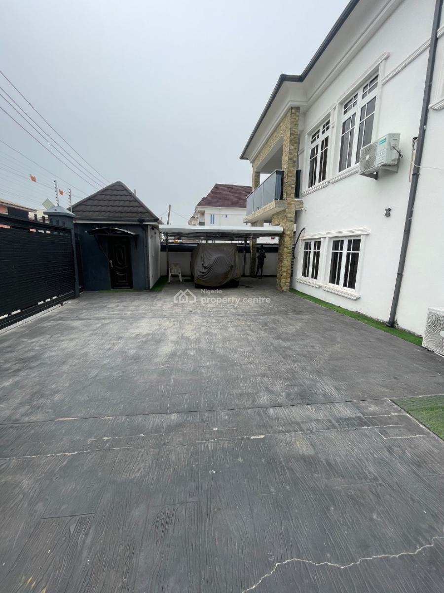 Fully Furnished 4 Bedroom House with an Office and Pool, Divine Homes, Ajah, Lagos, Semi-detached Duplex for Sale