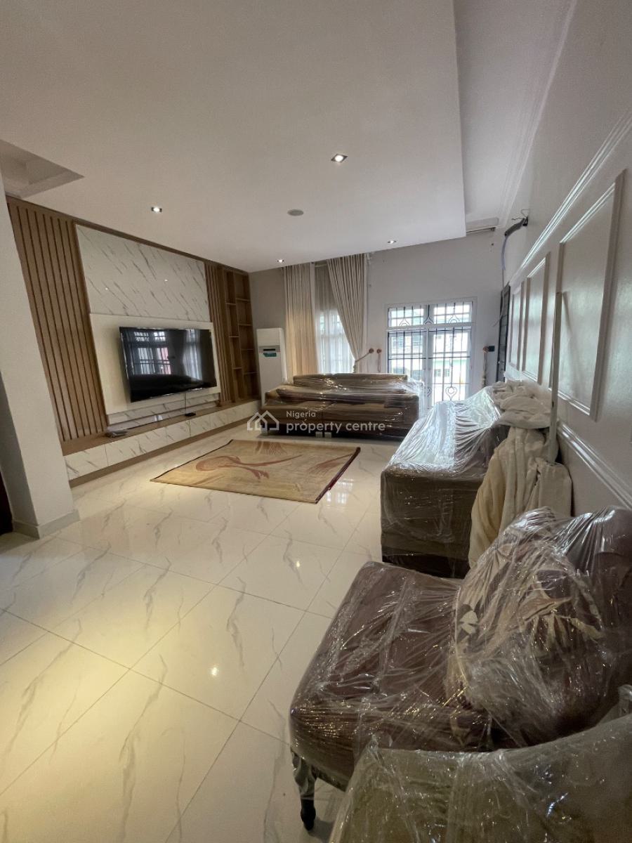 Fully Furnished 4 Bedroom House with an Office and Pool, Divine Homes, Ajah, Lagos, Semi-detached Duplex for Sale