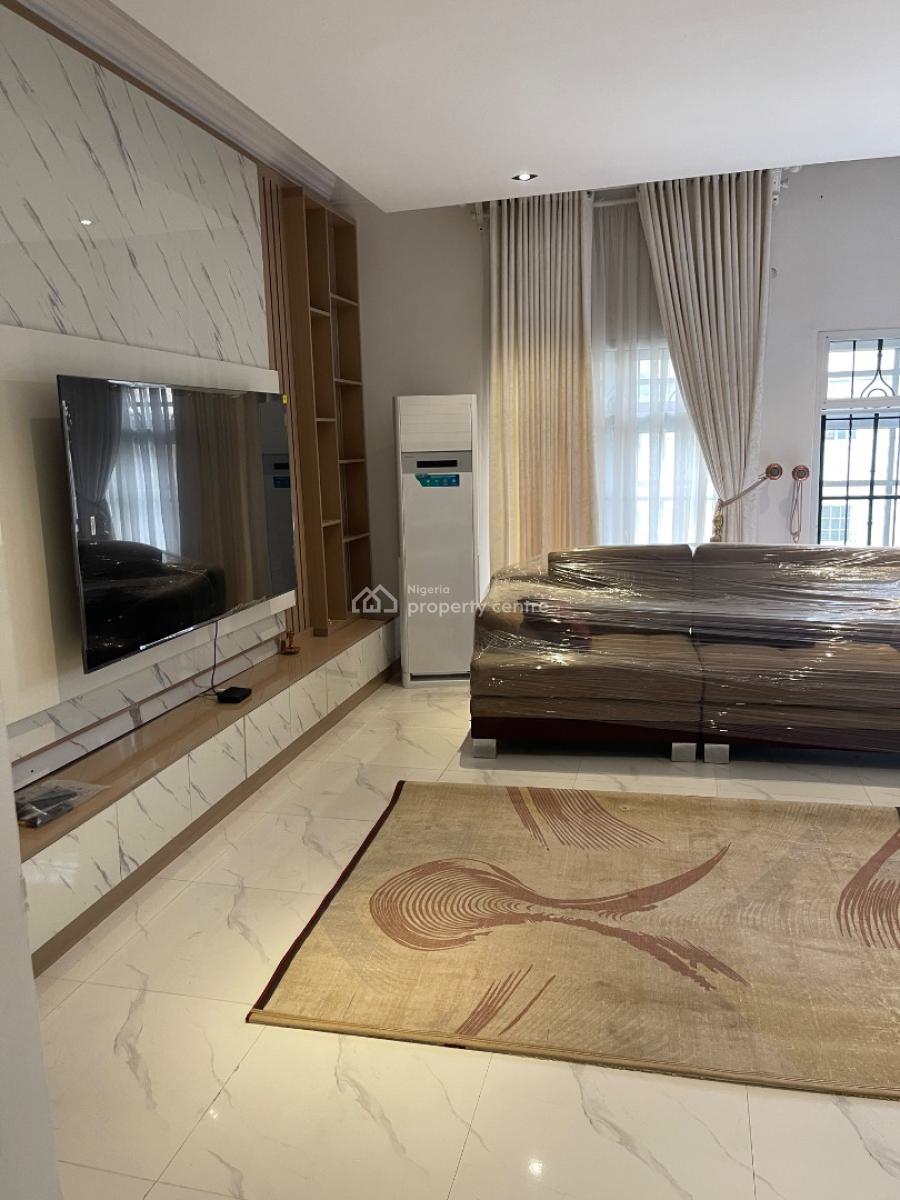 Fully Furnished 4 Bedroom House with an Office and Pool, Divine Homes, Ajah, Lagos, Semi-detached Duplex for Sale