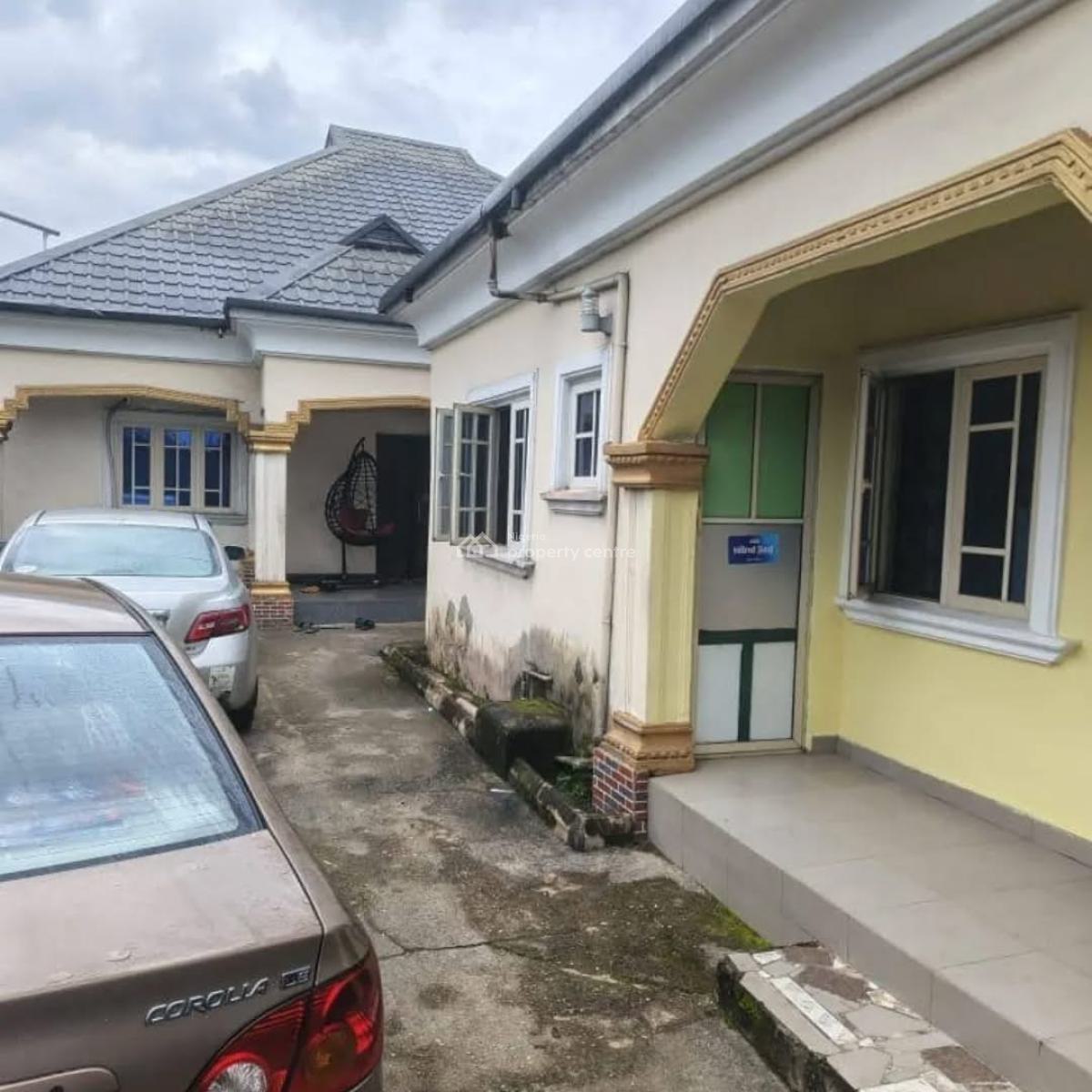 Well Located Three (3) and Two (2)  Bedroom Bungalow, Rumuheinwo Estate, Rukpokwu, Port Harcourt, Rivers, Semi-detached Bungalow for Sale