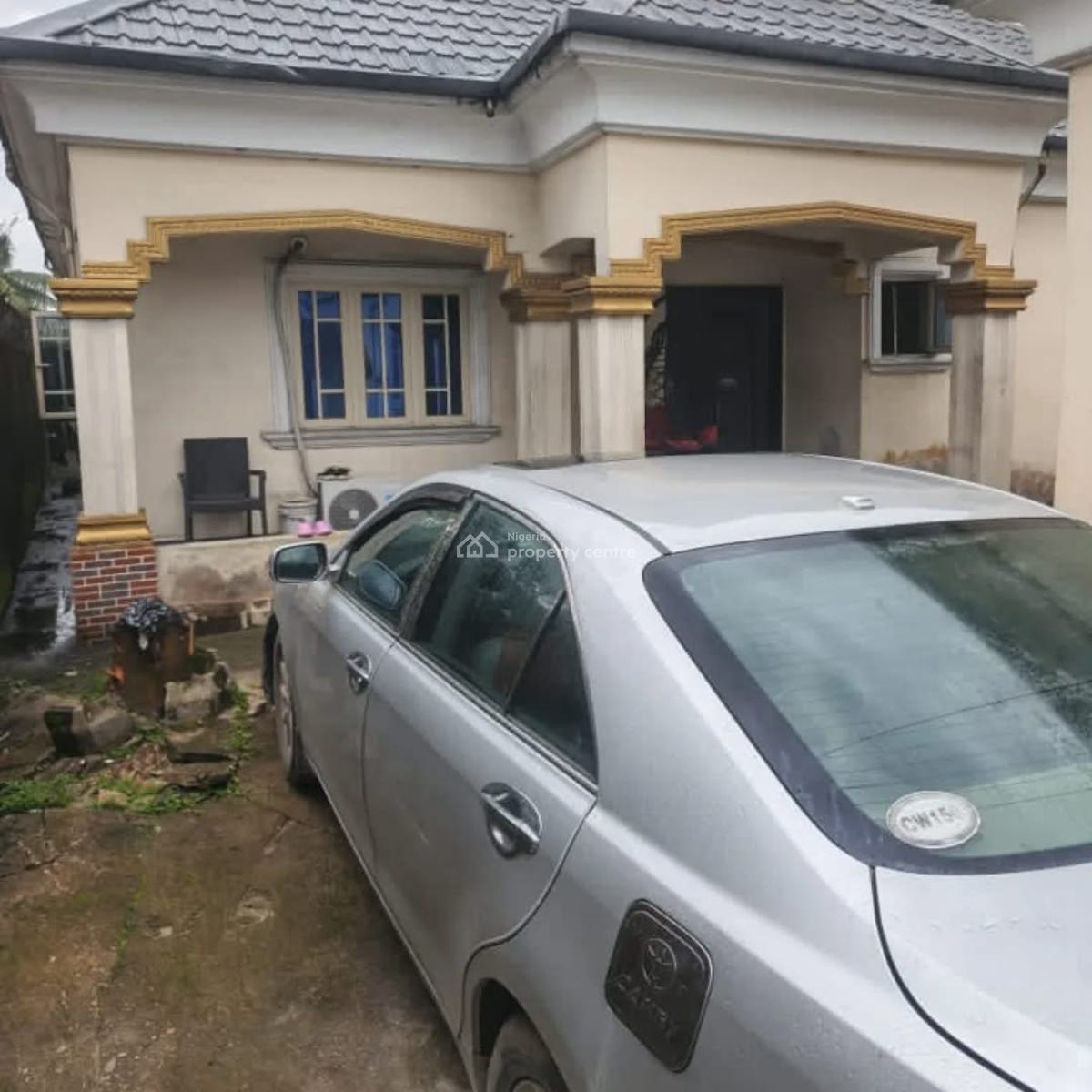 Well Located Three (3) and Two (2)  Bedroom Bungalow, Rumuheinwo Estate, Rukpokwu, Port Harcourt, Rivers, Semi-detached Bungalow for Sale