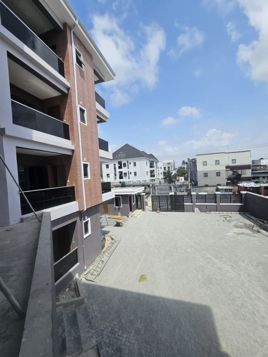 Newly Built and Finished 8 Units of 3 Bedroom Apartment with Bq, Lekki Lagos, Ikate, Lekki, Lagos, House for Rent