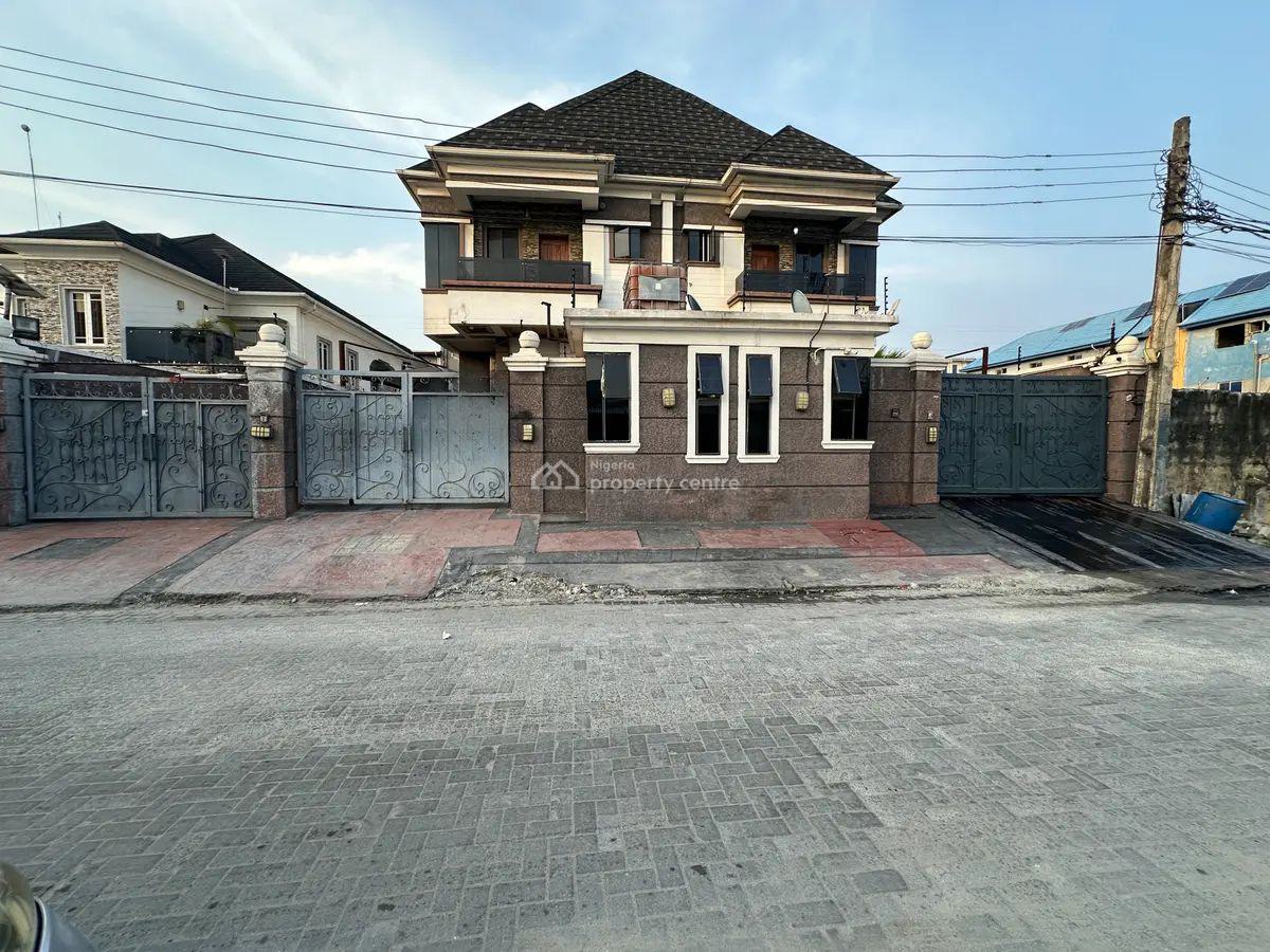 4bedroom Semi Detached Duplex with a Bq, Ikate Elegushi, Lekki, Lagos, Semi-detached Duplex for Rent