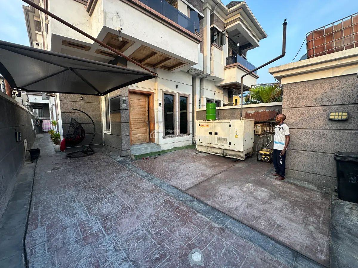 4bedroom Semi Detached Duplex with a Bq, Ikate Elegushi, Lekki, Lagos, Semi-detached Duplex for Rent