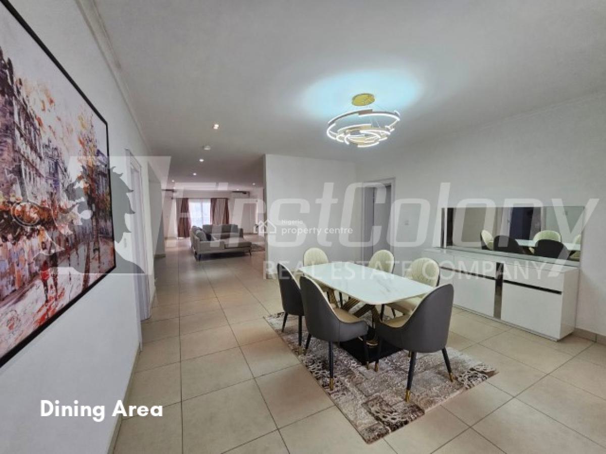 Furnished 3 Bedroom Luxury Apartment with Excellent Facilities, Old Ikoyi, Ikoyi, Lagos, Flat / Apartment for Rent