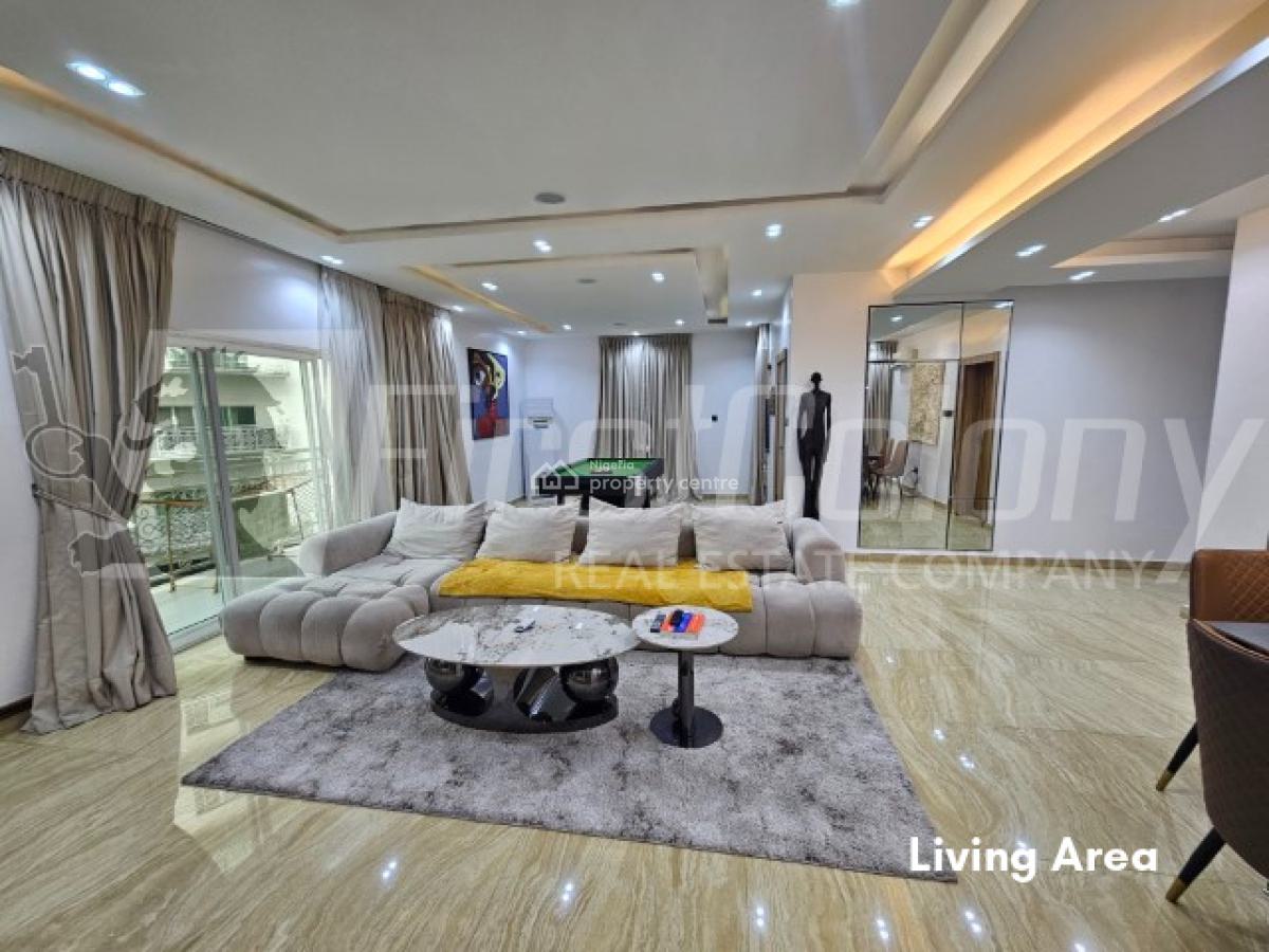 Furnished 4 Bedroom Apartment with Excellent Facilities, Old Ikoyi, Ikoyi, Lagos, Flat / Apartment for Rent