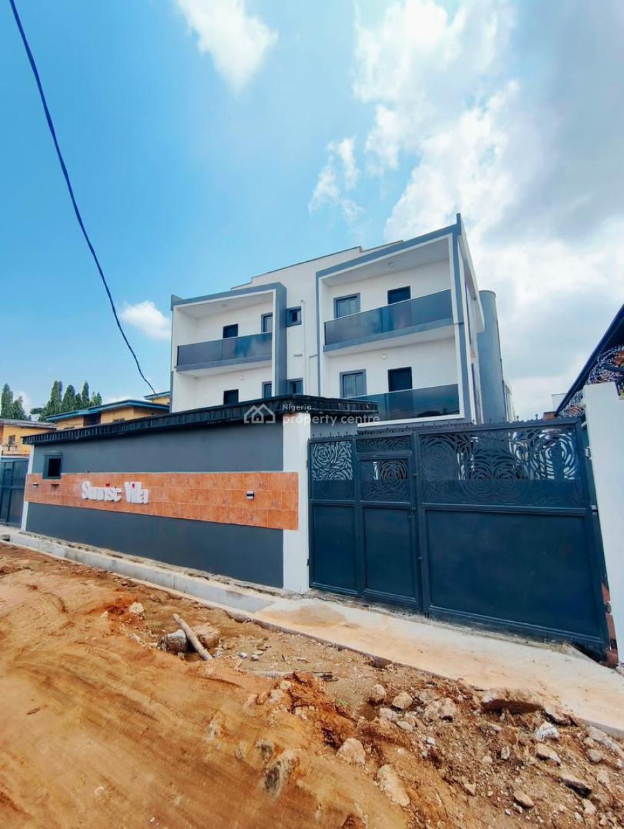 Spacious 3 Bedroom Apartment, in a Closed and Secured  Estate Off College Road, with a Gym, Ogba, Ikeja, Lagos, Block of Flats for Sale