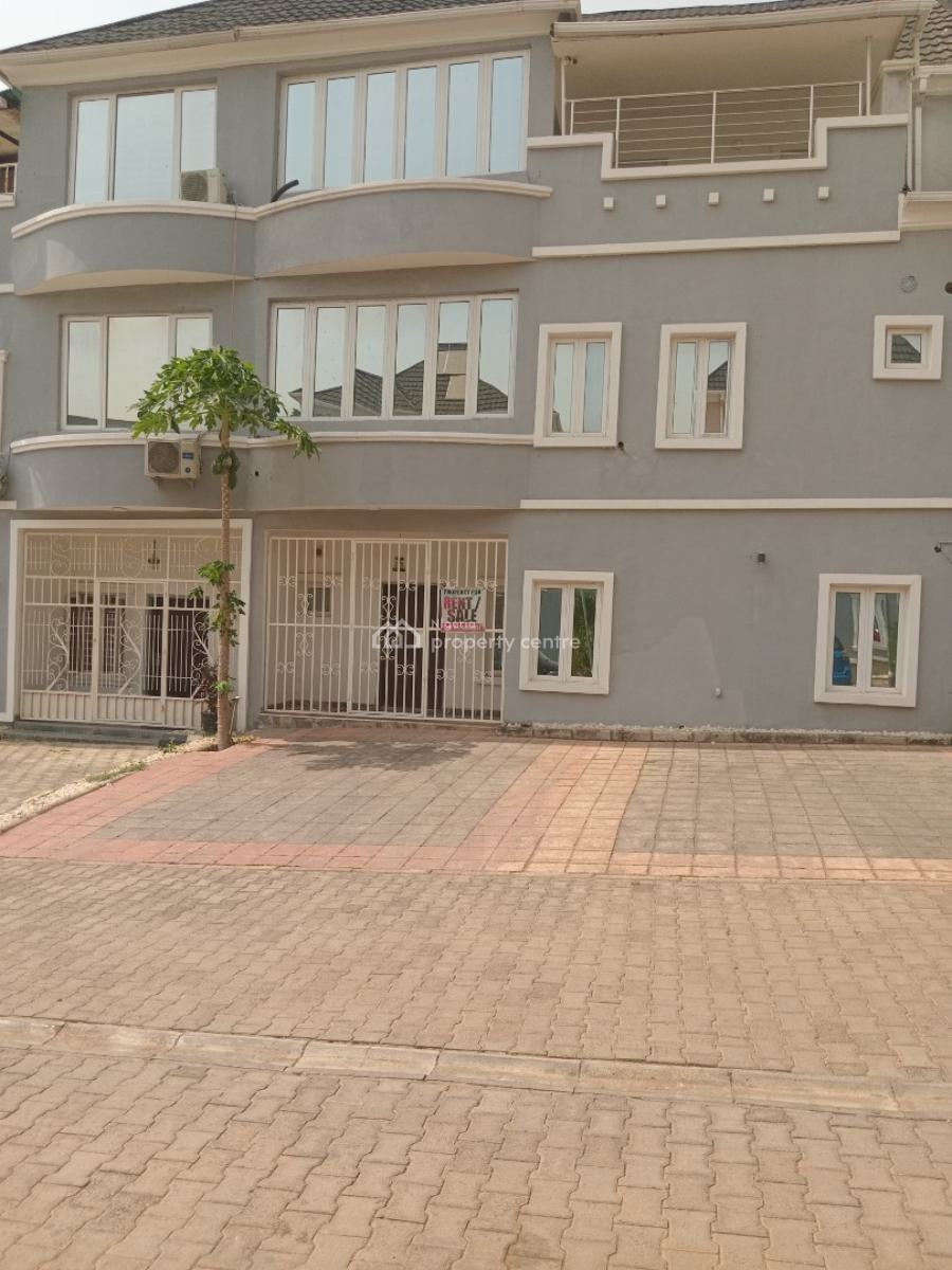 a Very Good Spacious 4 Bedroom Terraced Duplex + 1 Bq, Diplomatic Zone, Katampe Extension, Katampe, Abuja, Terraced Duplex for Rent