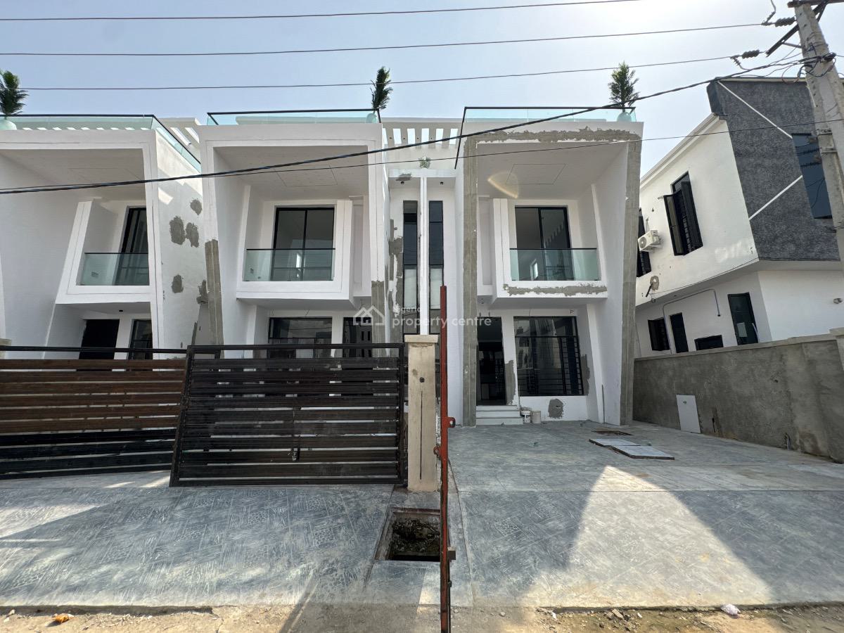 4 Bedroom Semi-detached Duplex + Bq, Ikota, Lekki, Lagos, Semi-detached Duplex for Sale