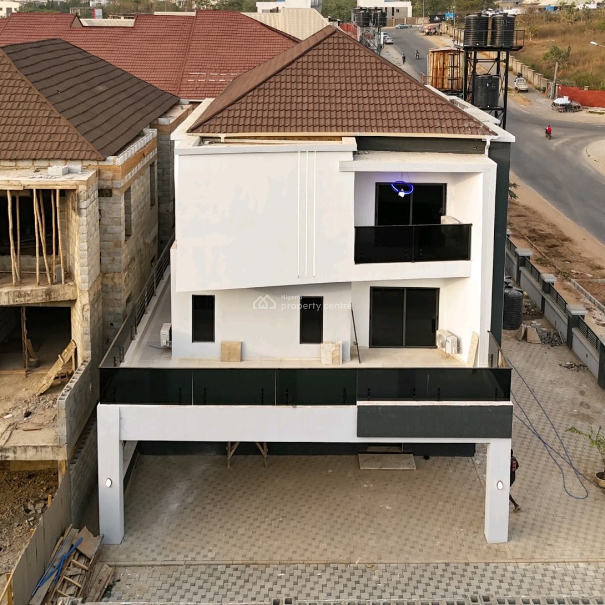 5 Bedroom Detached Duplex with Bq, Guzape District, Abuja, House for Sale