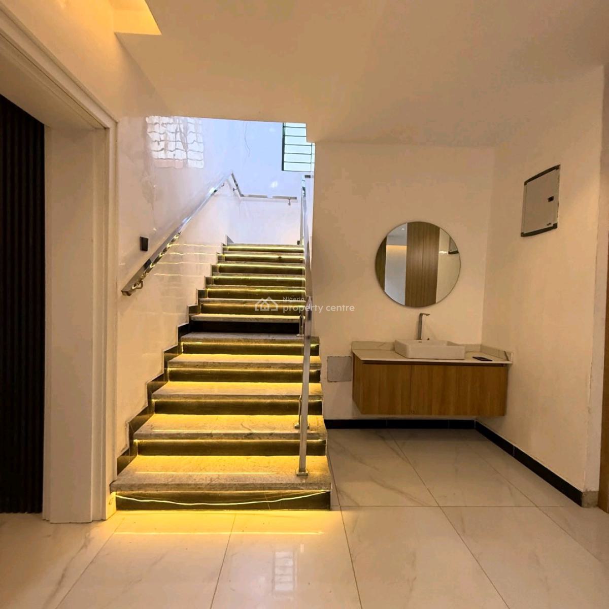 5 Bedroom Detached Duplex with Bq, Guzape District, Abuja, House for Sale