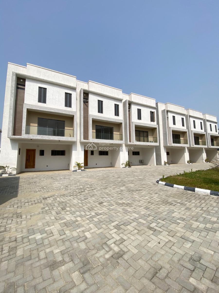 Neatly Built 4 Bedroom Terrace Duplex with Bq, Ikate, Lekki, Lagos, Terraced Duplex for Sale