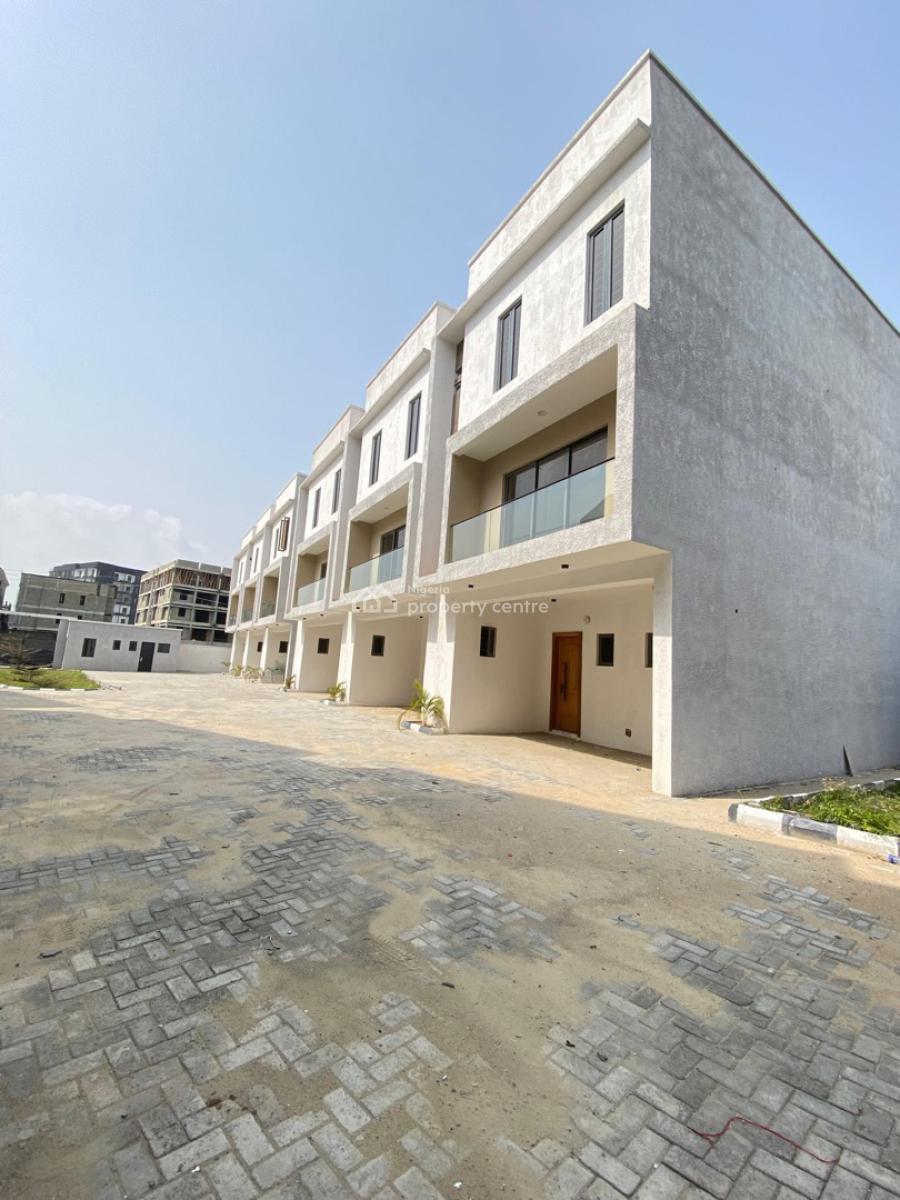 Neatly Built 4 Bedroom Terrace Duplex with Bq, Ikate, Lekki, Lagos, Terraced Duplex for Sale
