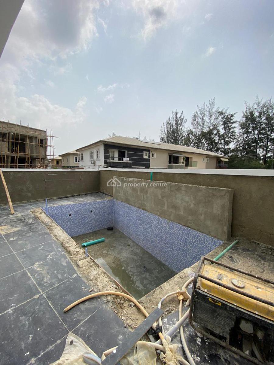 Capacious 5 Bedroom Fully Detached Duplex with Pool & Bq, Ikota, Lekki, Lagos, Detached Duplex for Sale