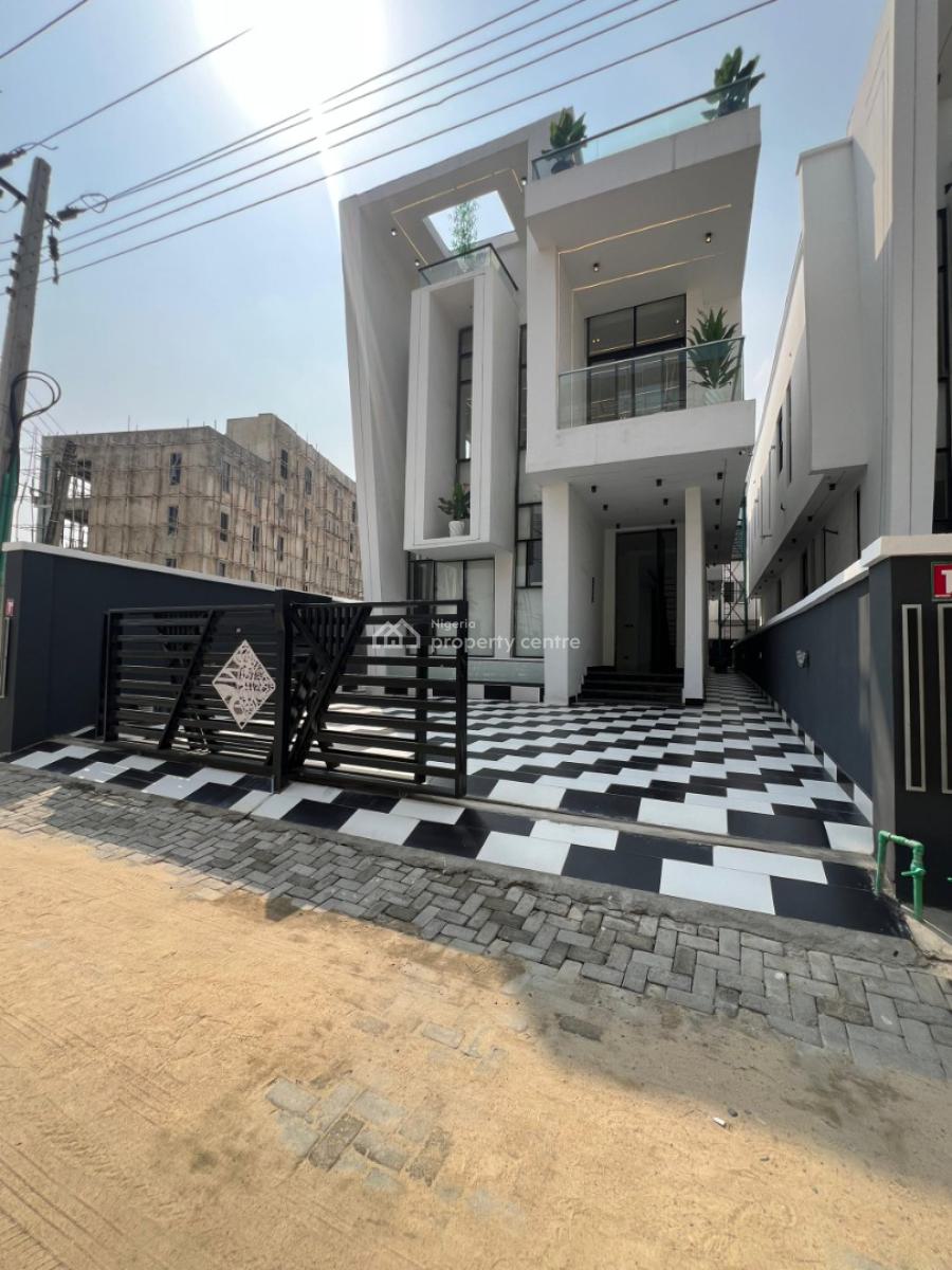 Brand New 5 Bedroom Duplex with Bq and Pool, Chevron, Lekki, Lagos, Detached Duplex for Sale