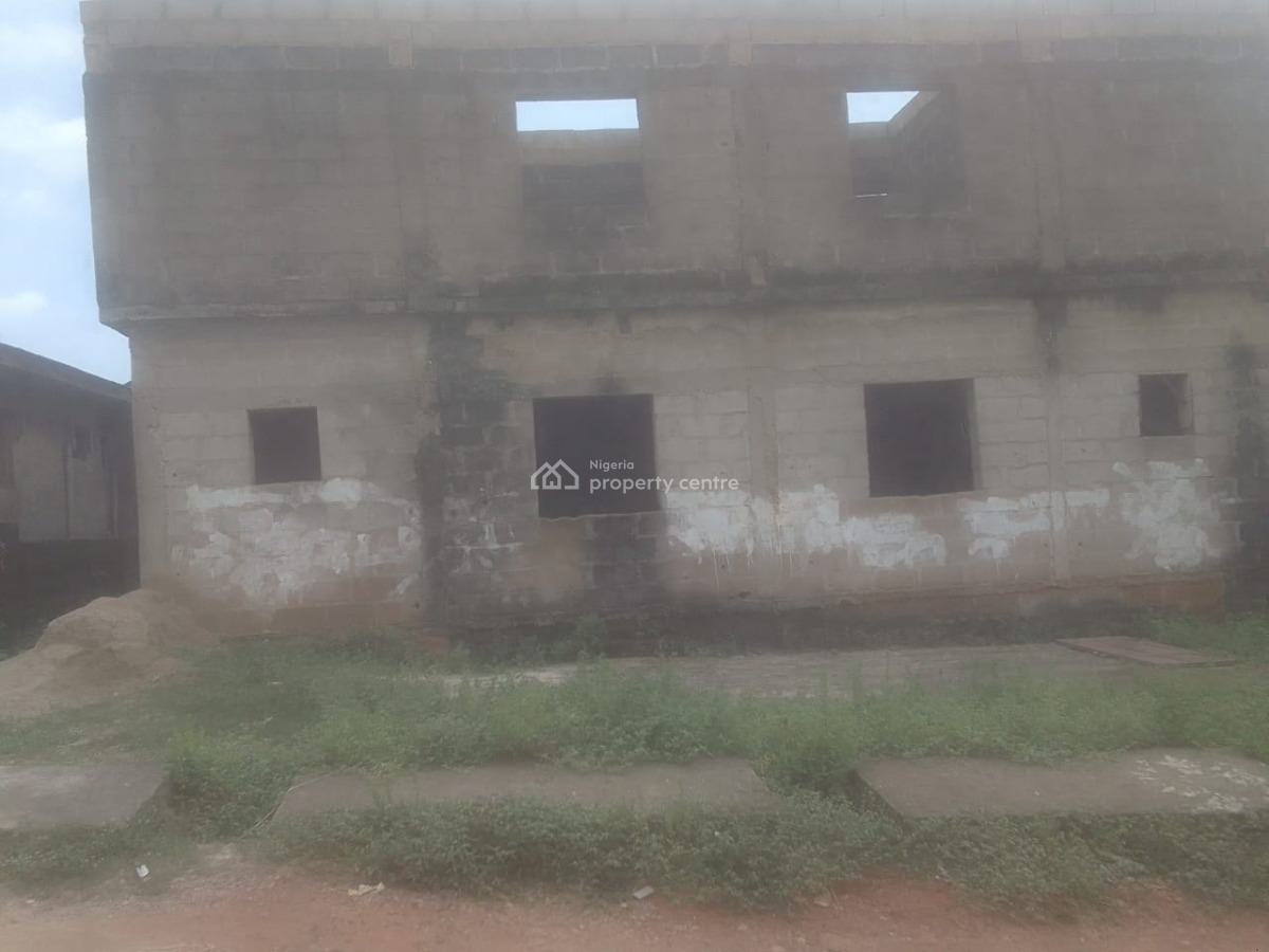 Uncompleted 12flats of 4units of 2bedroom with 8units Miniflats, Ariyibi Street Via University of Science and Technology First Gate, Odogunyan, Ikorodu, Lagos, Block of Flats for Sale