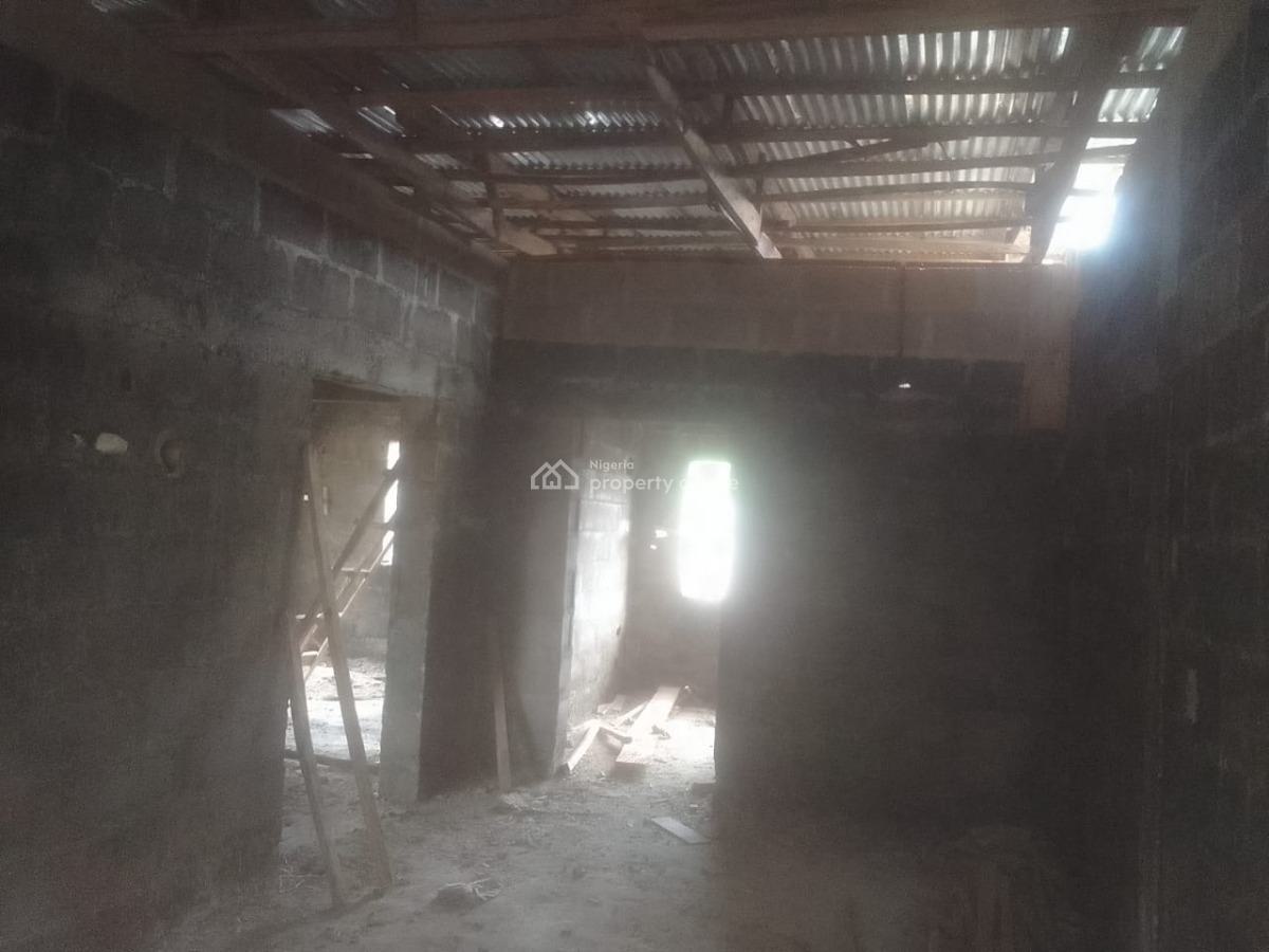 Uncompleted 12flats of 4units of 2bedroom with 8units Miniflats, Ariyibi Street Via University of Science and Technology First Gate, Odogunyan, Ikorodu, Lagos, Block of Flats for Sale