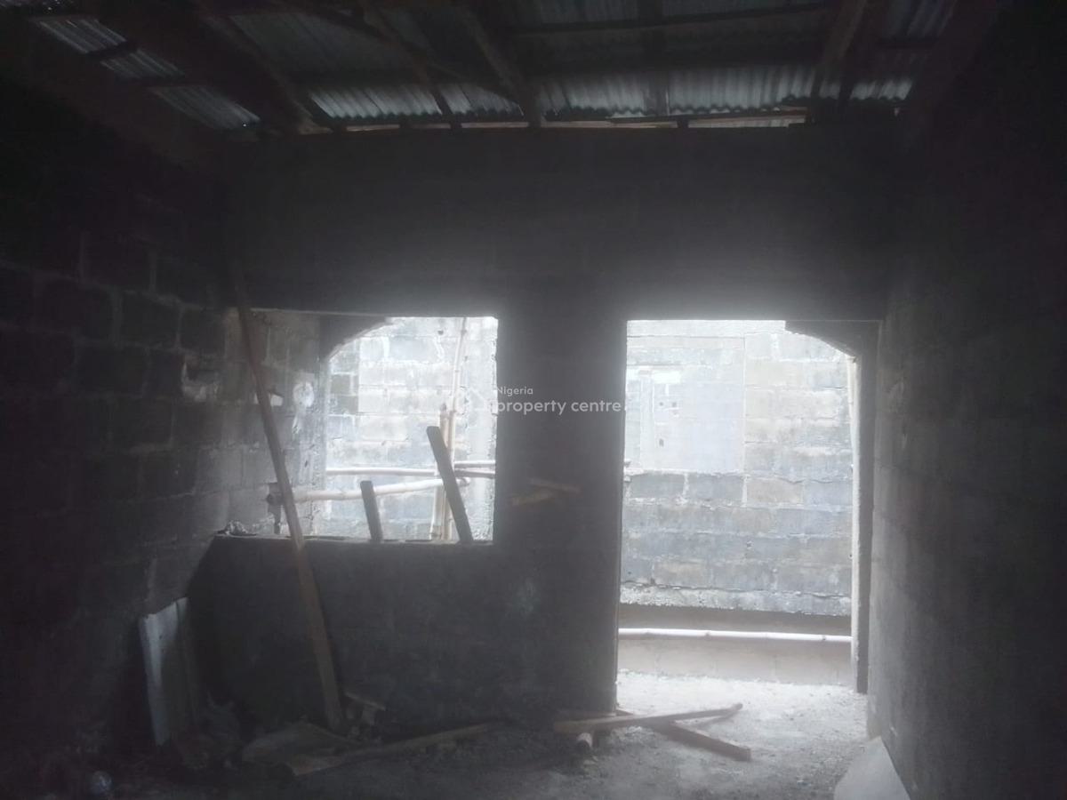 Uncompleted 12flats of 4units of 2bedroom with 8units Miniflats, Ariyibi Street Via University of Science and Technology First Gate, Odogunyan, Ikorodu, Lagos, Block of Flats for Sale