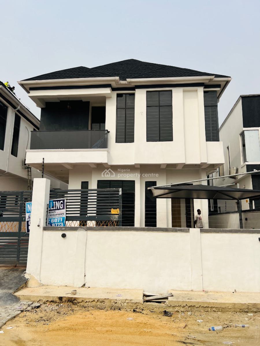 Well Finished 4 Bedroom Detached Duplex with a Bq, Sangotedo, Sangotedo, Ajah, Lagos, Detached Duplex for Sale