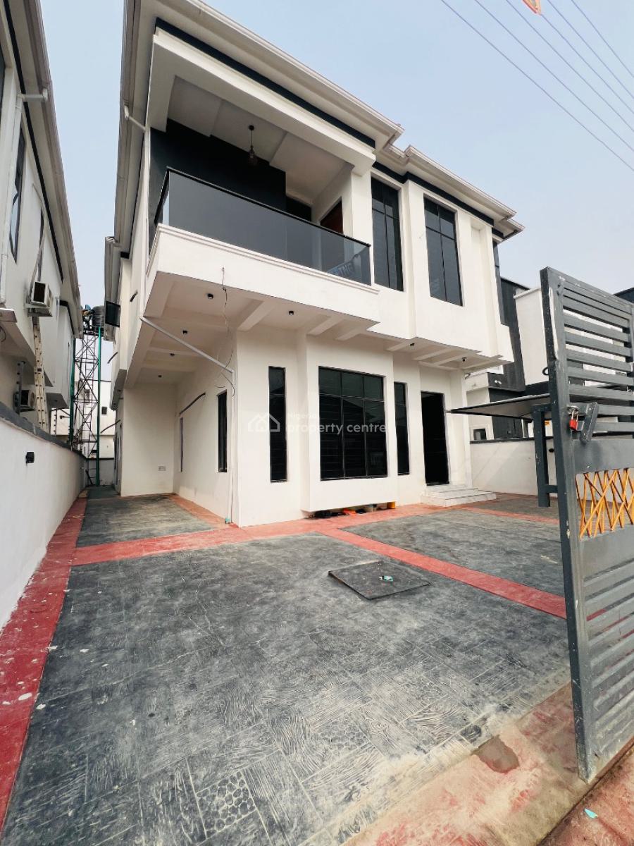 Well Finished 4 Bedroom Detached Duplex with a Bq, Sangotedo, Sangotedo, Ajah, Lagos, Detached Duplex for Sale