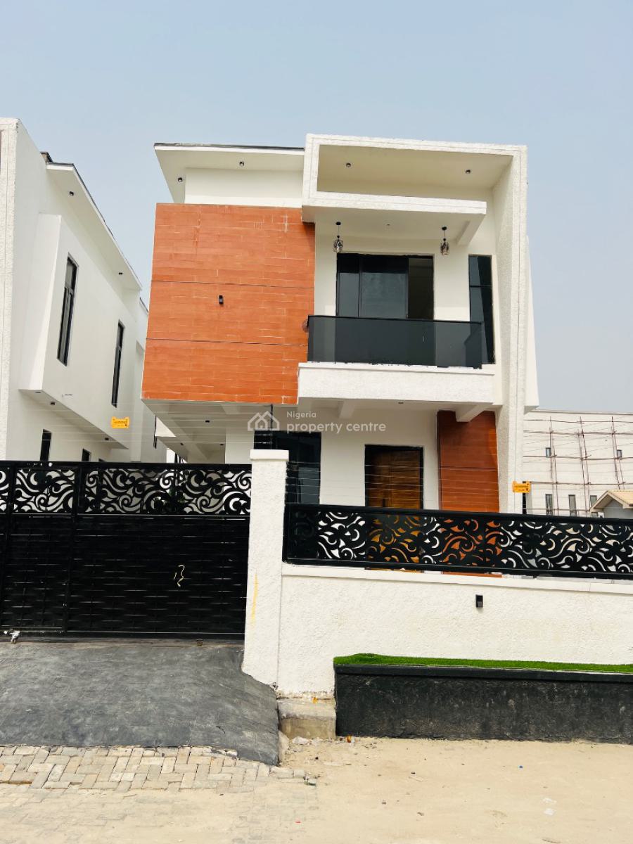 Contemporary 4 Bedroom Detached Duplex with a Bq, Sangotedo, Sangotedo, Ajah, Lagos, Detached Duplex for Sale