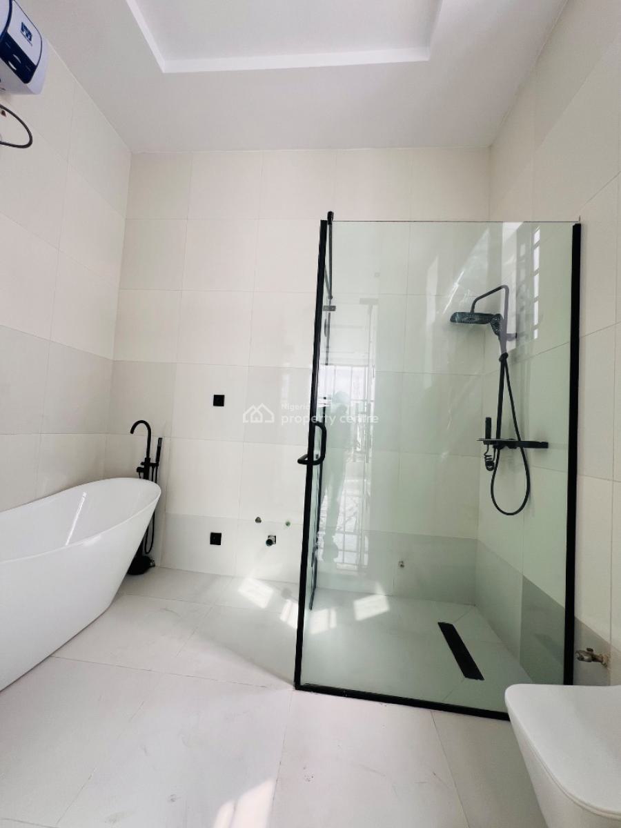 Contemporary 4 Bedroom Detached Duplex with a Bq in a Secured Estate, Sangotedo, Just After Lagos Business School, Sangotedo, Ajah, Lagos, Detached Duplex for Sale