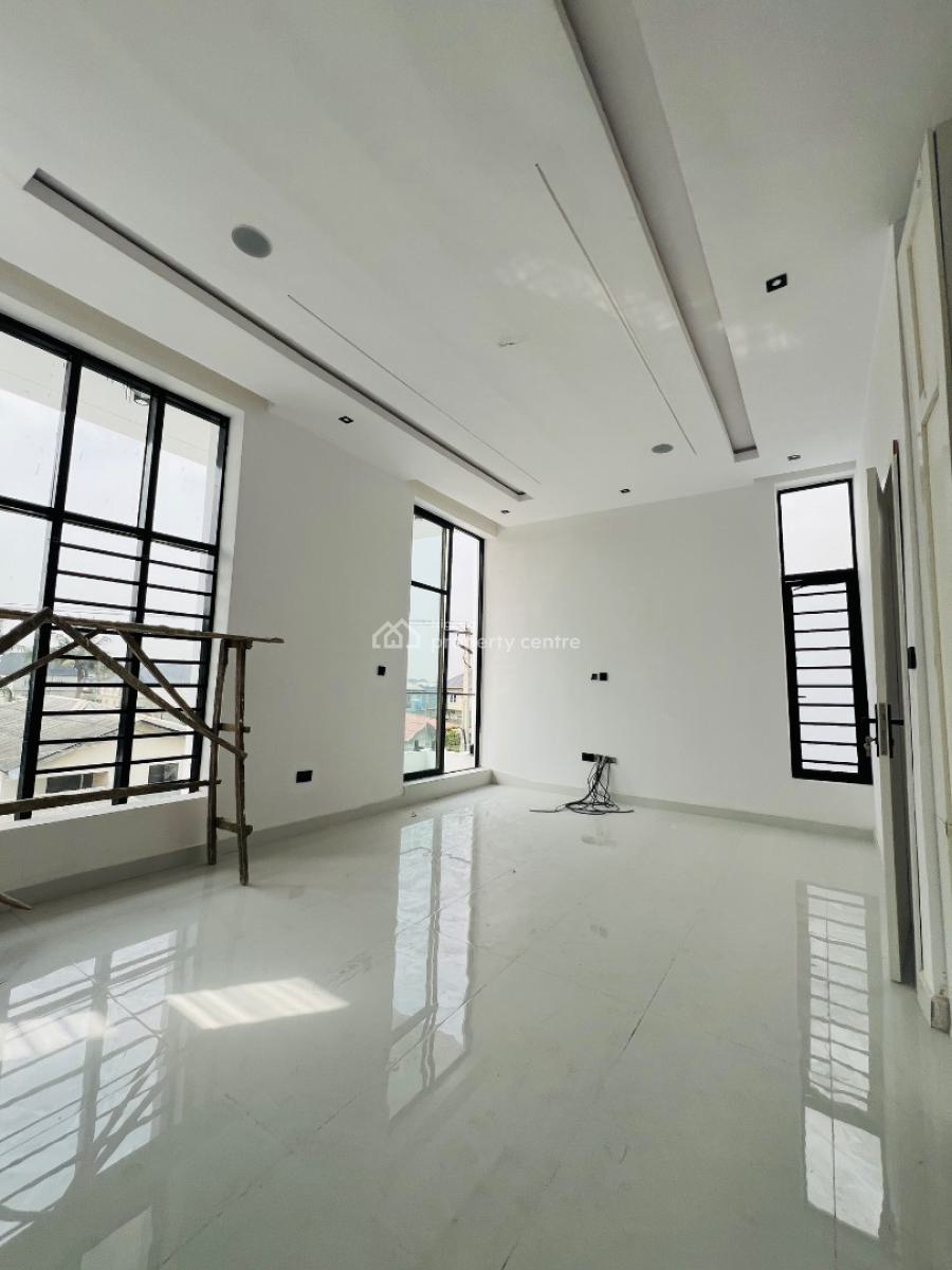 Contemporary 4 Bedroom Detached Duplex with a Bq in a Secured Estate, Sangotedo, Just After Lagos Business School, Sangotedo, Ajah, Lagos, Detached Duplex for Sale