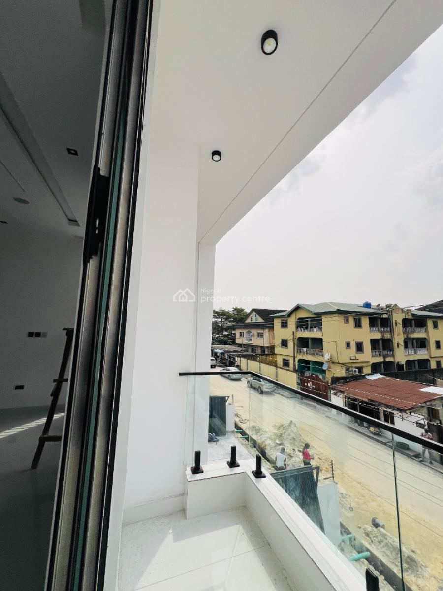 Contemporary 4 Bedroom Detached Duplex with a Bq in a Secured Estate, Sangotedo, Just After Lagos Business School, Sangotedo, Ajah, Lagos, Detached Duplex for Sale