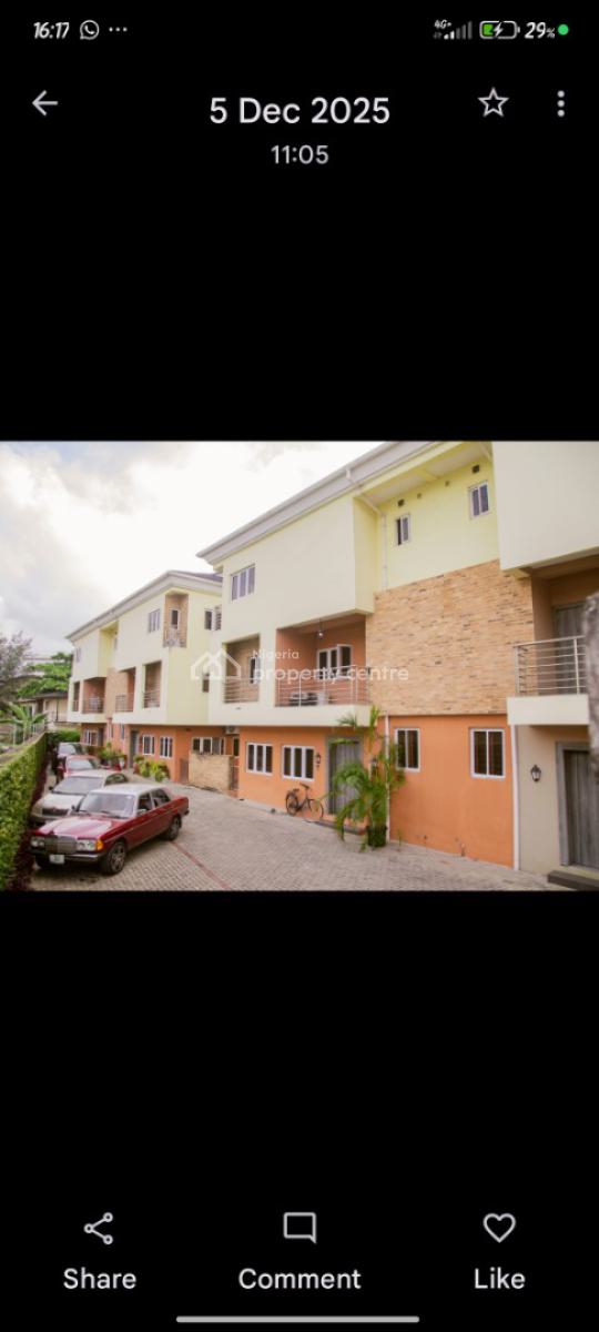Fully Furnished & Serviced 4-bedroom Semi-detached Duplex with Bq, Queens Drive, Old Ikoyi, Ikoyi, Lagos, Semi-detached Duplex for Rent
