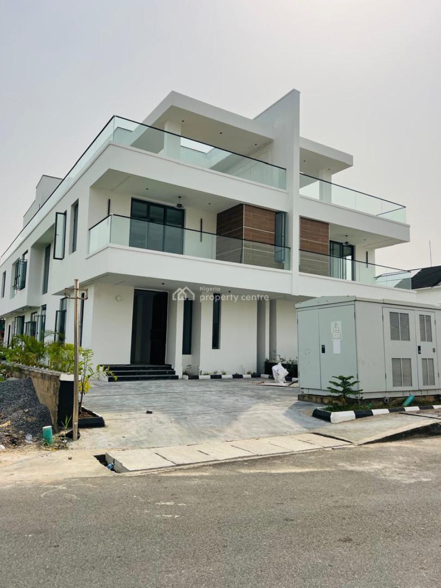 Newly Built, Exclusive 5 Bedroom House, Cowrie Creek Estate, Ikate, Lekki, Lagos, Semi-detached Duplex for Rent