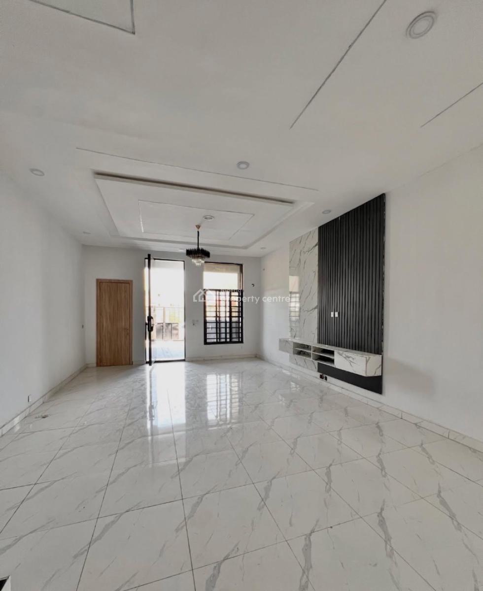 Contemporary 4 Bedroom Terrece Duplex Self Compound with Bq, Ikota, Lekki, Lagos, Terraced Duplex for Sale