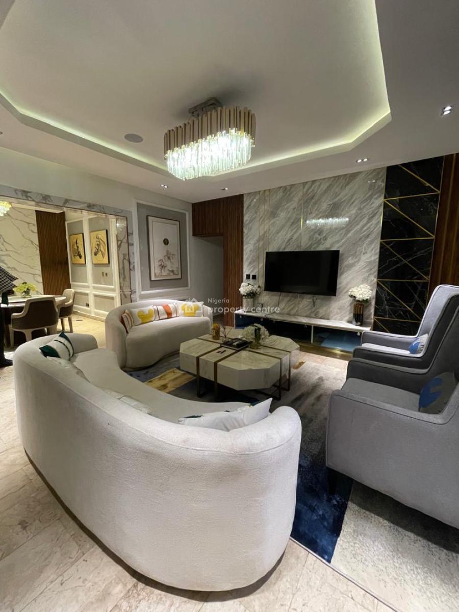 3 Bedrooms Semi Detached Duplex with a Private Butler, Banana Island, Ikoyi, Lagos, Semi-detached Duplex Short Let