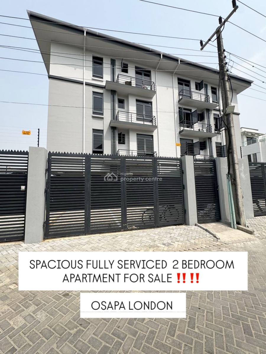 Luxury 2 Bedroom Apartment in a Strategic Location, Osapa, Lekki, Lagos, Flat / Apartment for Sale