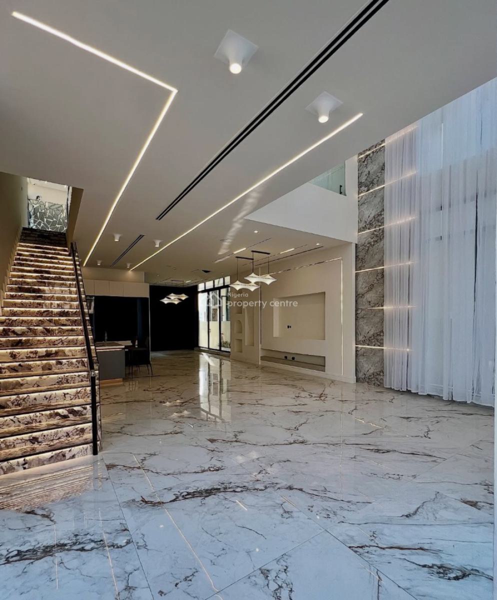 5-bedroom Contemporary Detached with Pool, Cinema & Rooftop Terrace, Secure Estate at Lekki Phase 1 Lagos, Lekki Phase 1, Lekki, Lagos, Detached Duplex for Sale