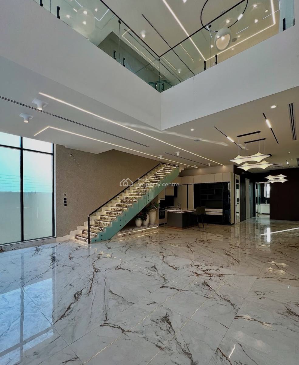 5-bedroom Contemporary Detached with Pool, Cinema & Rooftop Terrace, Secure Estate at Lekki Phase 1 Lagos, Lekki Phase 1, Lekki, Lagos, Detached Duplex for Sale