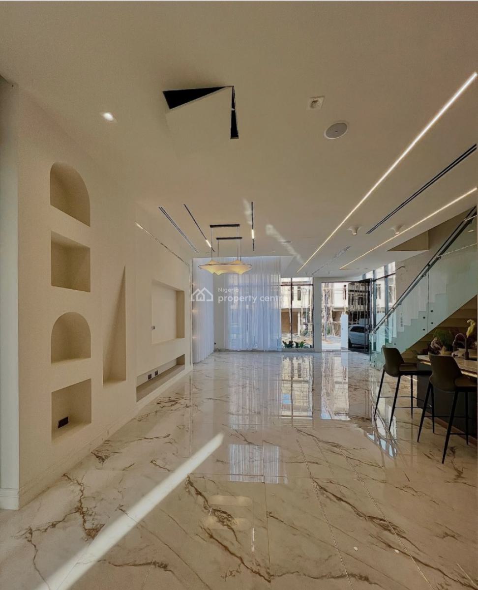 5-bedroom Contemporary Detached with Pool, Cinema & Rooftop Terrace, Secure Estate at Lekki Phase 1 Lagos, Lekki Phase 1, Lekki, Lagos, Detached Duplex for Sale