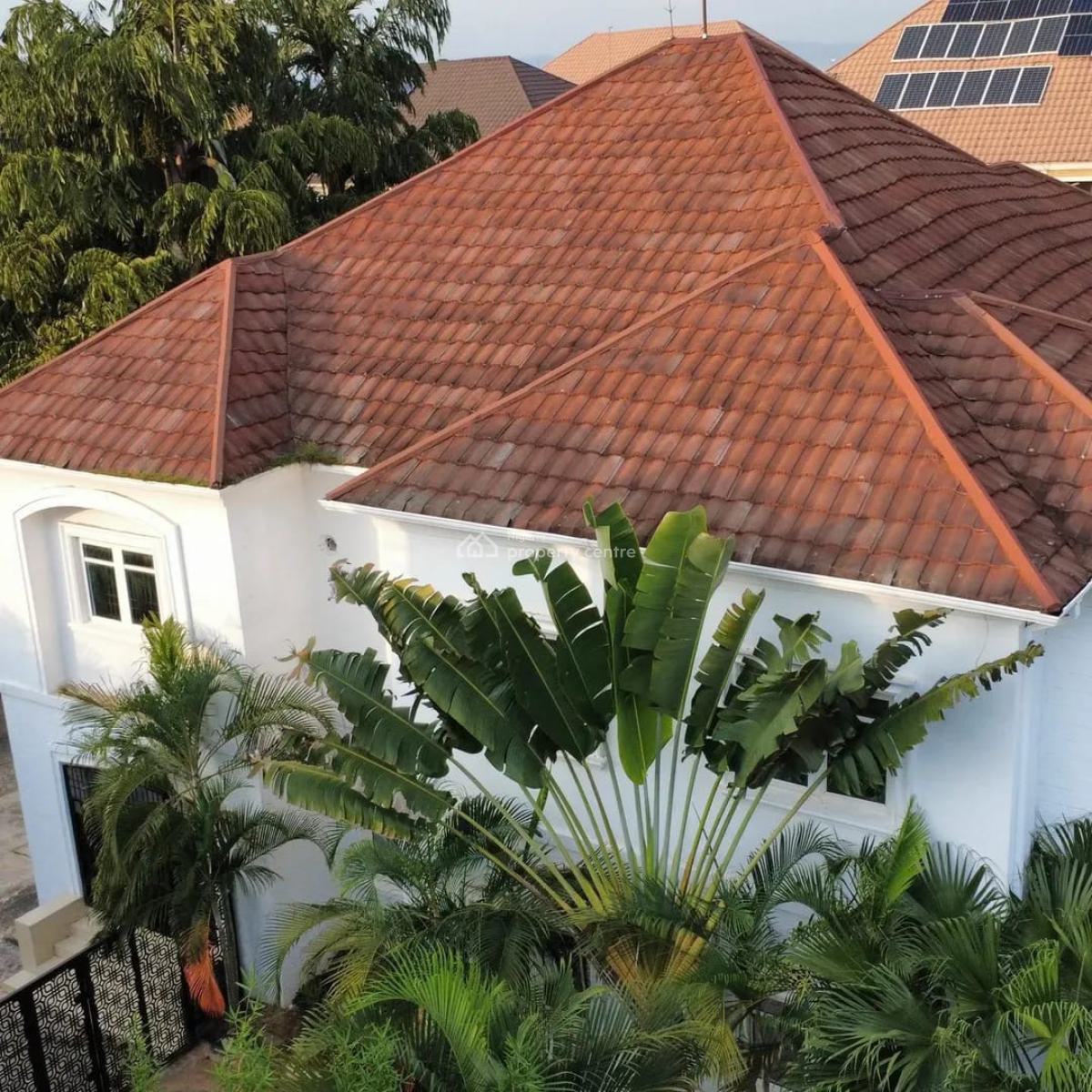 Contemporary 6 Bedroom Fully Detached Duplex with 2 Rooms Bq, Serene, Kukwaba, Abuja, Detached Duplex for Sale