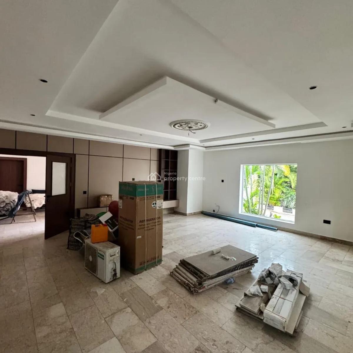 Contemporary 6 Bedroom Fully Detached Duplex with 2 Rooms Bq, Serene, Kukwaba, Abuja, Detached Duplex for Sale